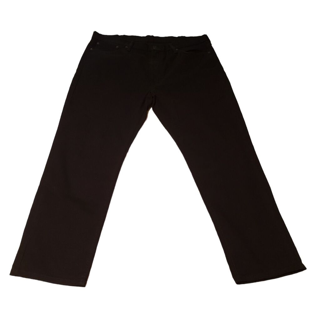Levis 541 40x30 Black Denim Dark Wash Jeans Men's
